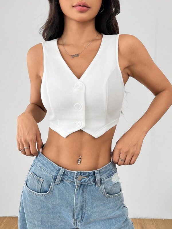 Chaleco Petite Blanco