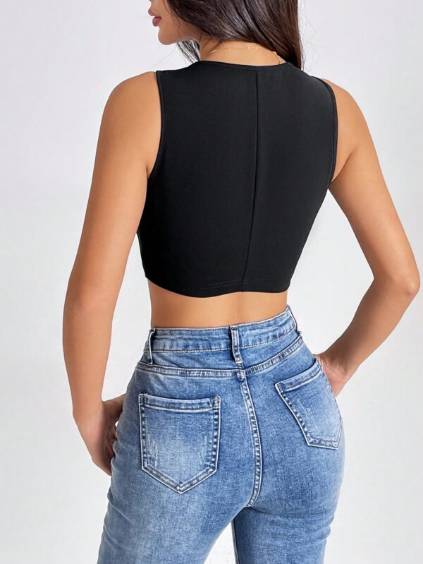Chaleco Petite Negro - Imagen 2