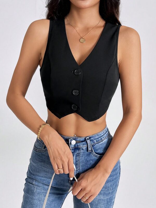Chaleco Petite Negro - Imagen 3