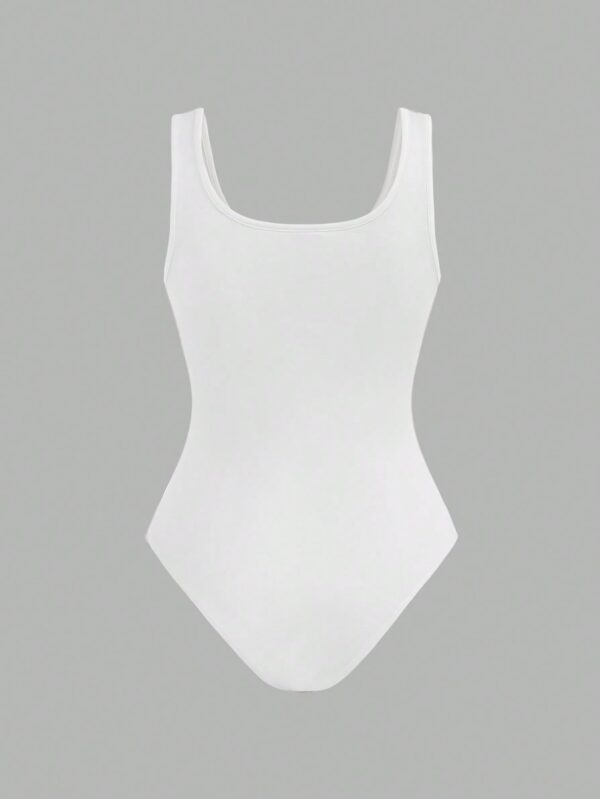 Body Sin Manga Blanco - Imagen 4