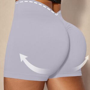 Short Deportivo En Gris Claro