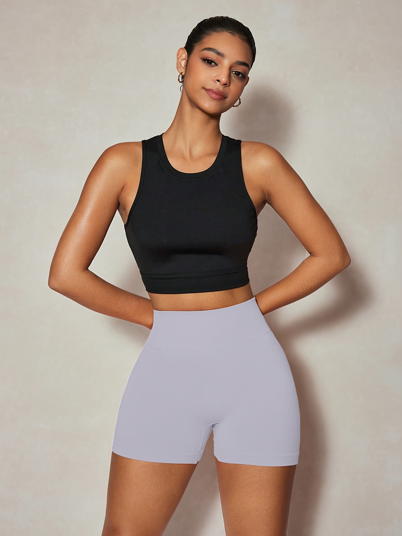 Short Deportivo En Gris Claro - Imagen 4